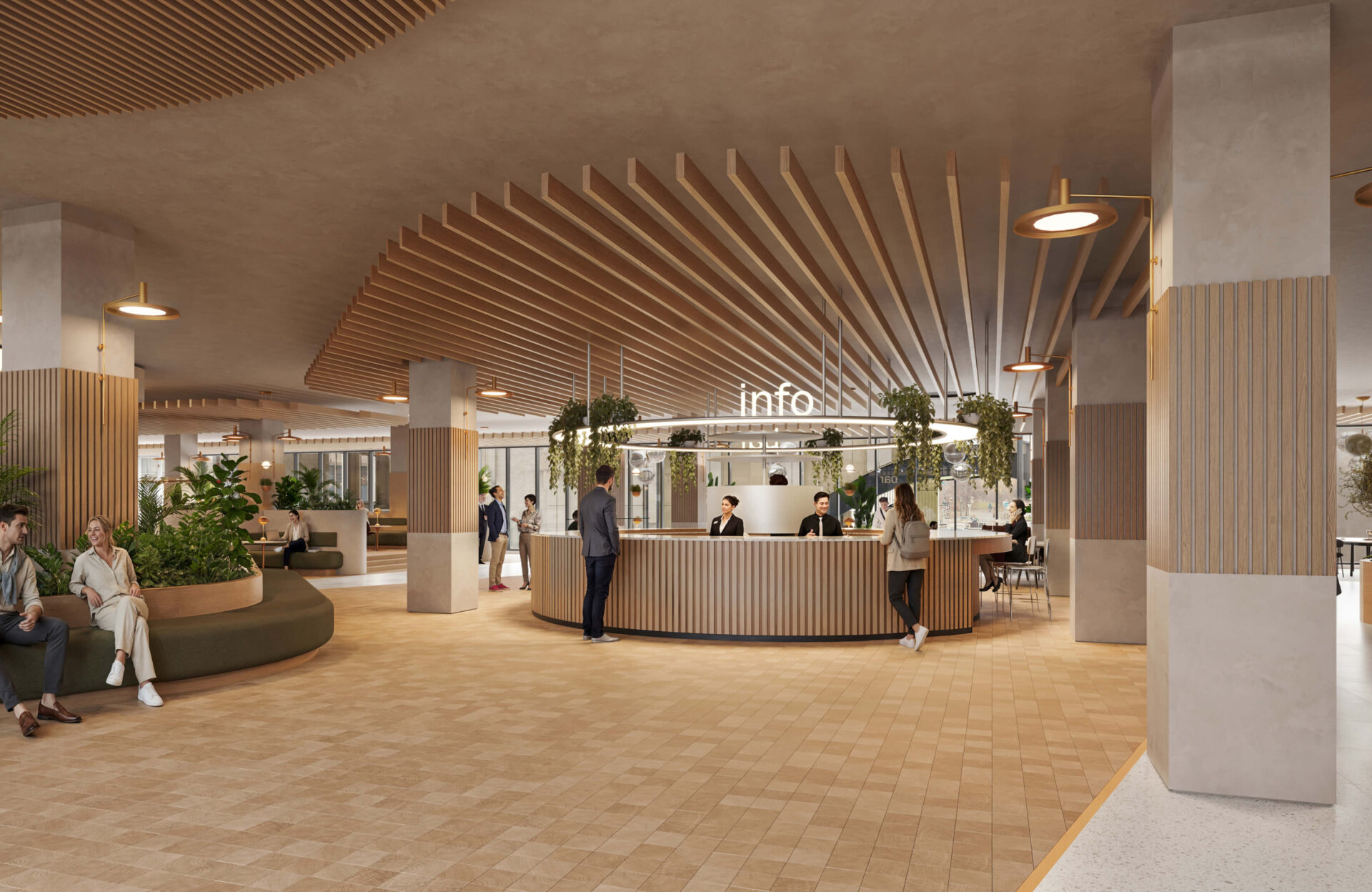Reception and Lobby