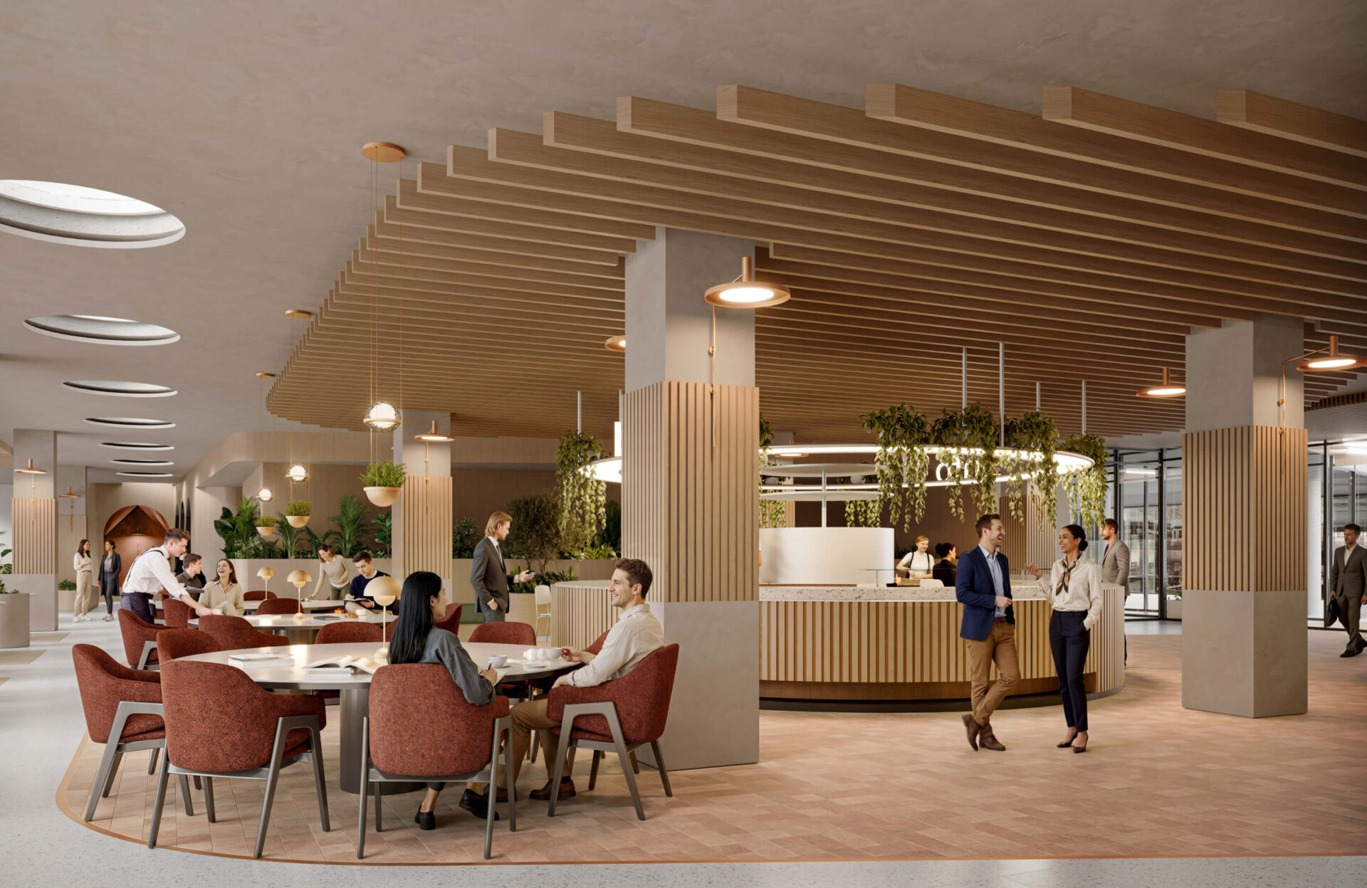 Reception and Lobby