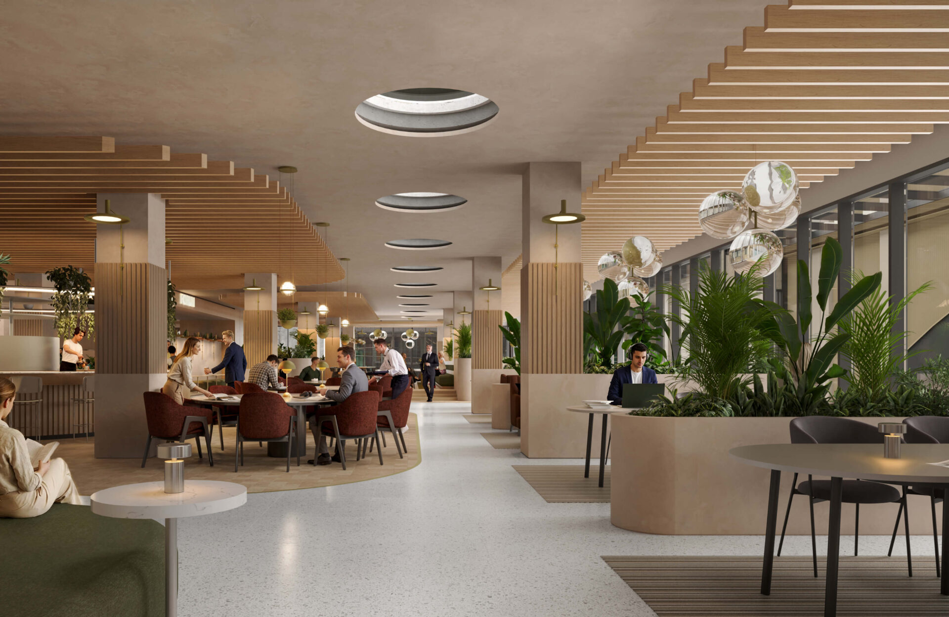 Reception and Lobby